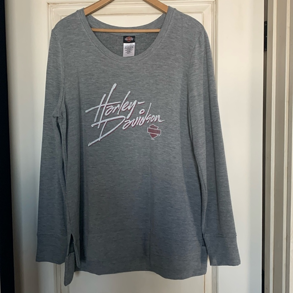 NWOT HARLEY DAVIDSON FLEECE TOP